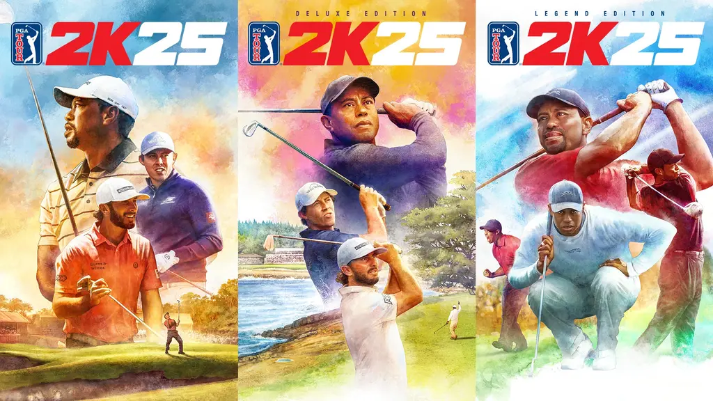 Pga Tour 2k25 Cover Key Art