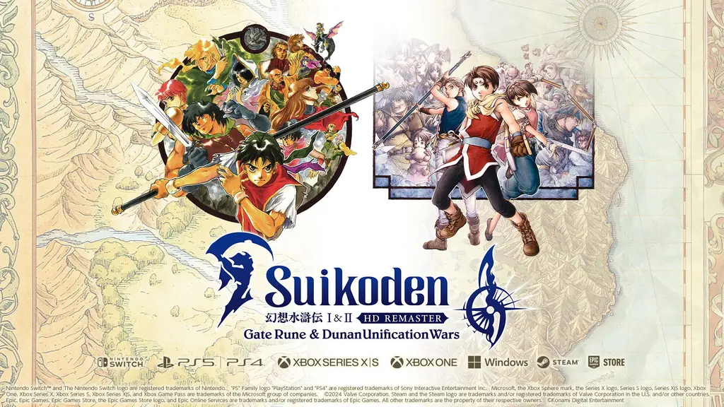 Suikoden I & Ii Hd Remaster Gate Rune And Dunan Unification Wars