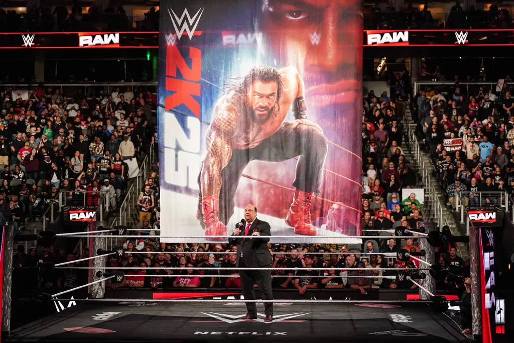 Wwe 2k 25 Roman Reigns Poster