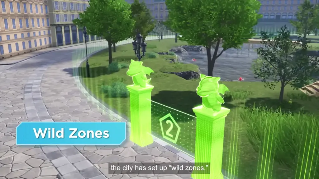 Wild zones in pokemon legends z a